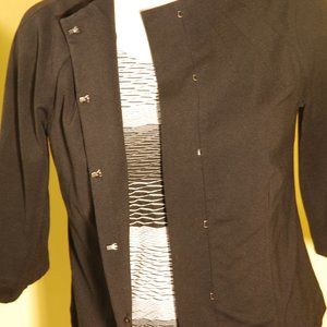 Banana Republic Black Women's Jacket - size 6
